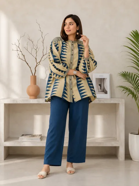 Flared Tunic Set