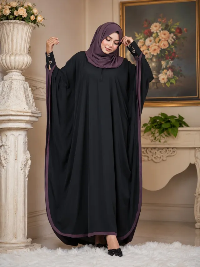 Effortless kaftans, graceful drape